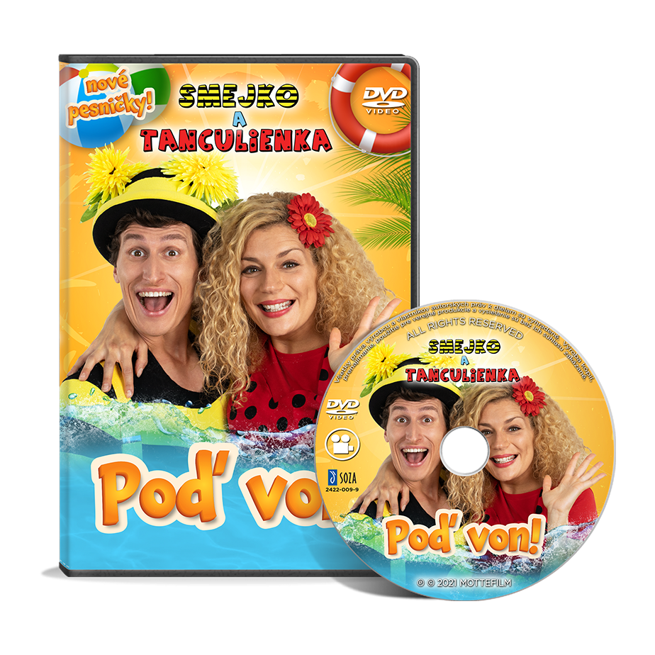 DVD Smejko a Tanculienka